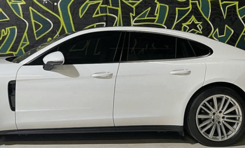 Carbon Window Tint on Porsche Panamera